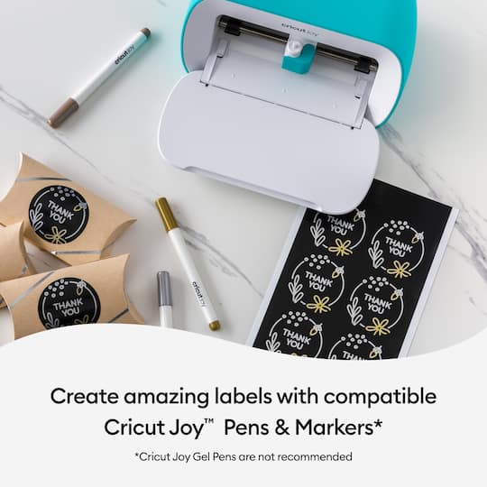 Cricut Joy™ Smart Label™ Removable Writable Vinyl, Black